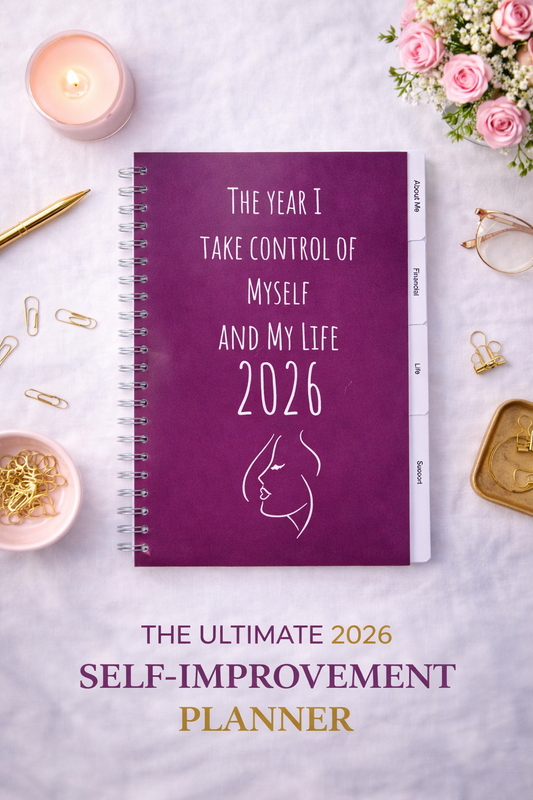 The Year I Take Control Of Myself & My Life 2026 - Limited Softcover Founder's Edition